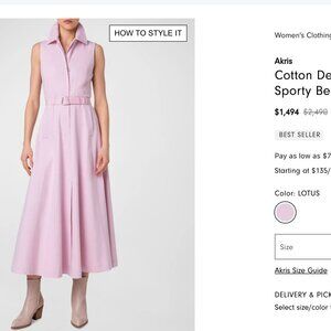 Closet London belted midi dress